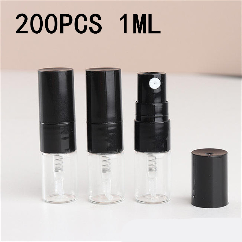 Perfume Fragrance Samples - 5-200PCS 1ML Draagbare Glazen Parfumflesjes Set