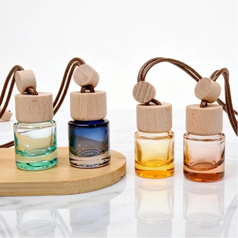 Perfume Fragrance Oil - Miniatuur ronde hanger essentiële olieverdamper flesje