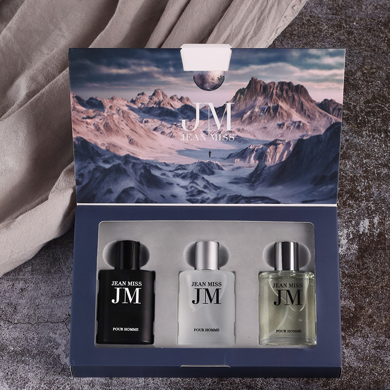 Perfume Fragrance Man - 3-delige Eau de Toilette Cologne Geschenkset