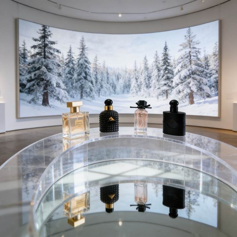 Perfume Queen - Damesparfum cadeauset van 4 langdurige bloemen
