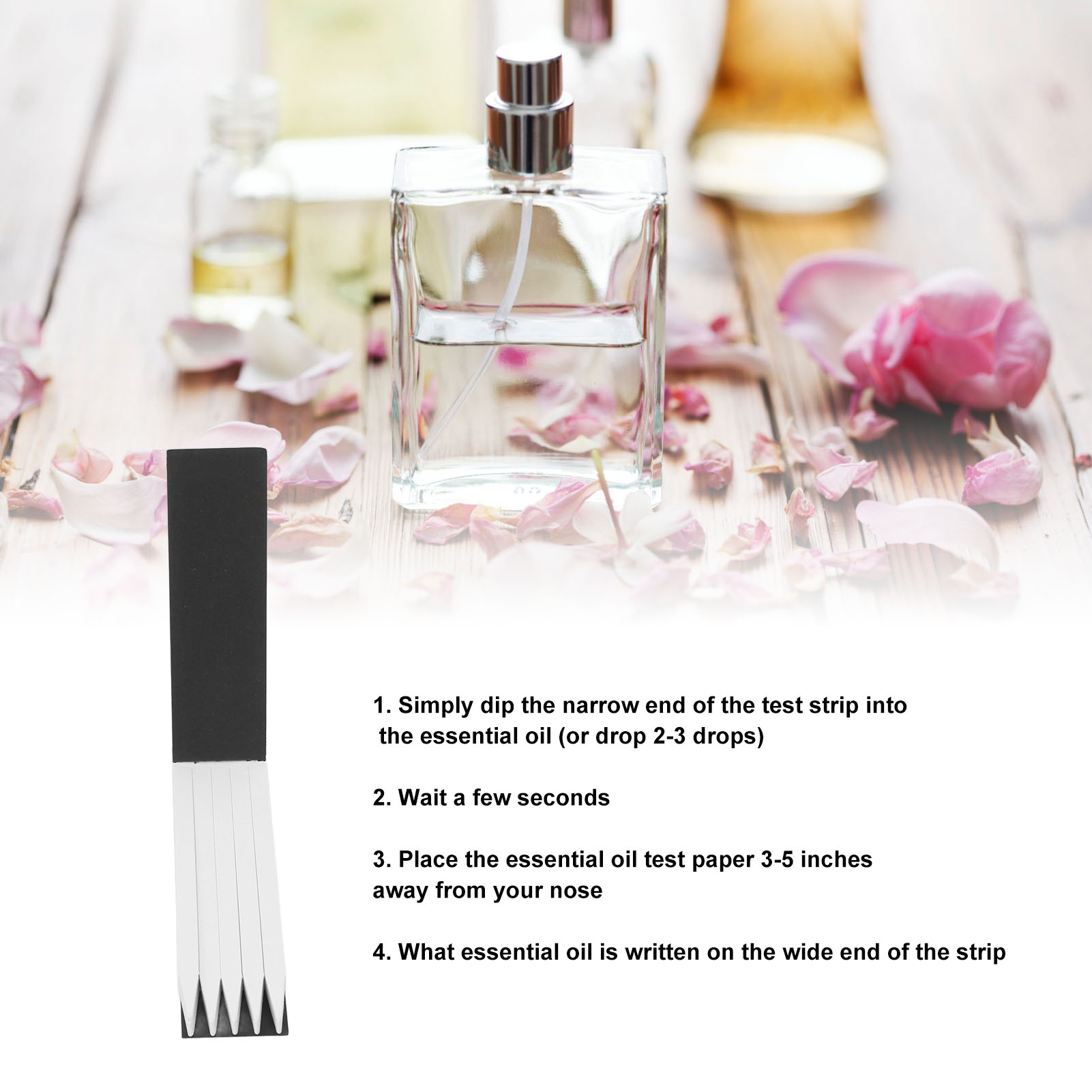 Teststrips voor etherische oli - Perfume Fragrance Oil recensie en prijs