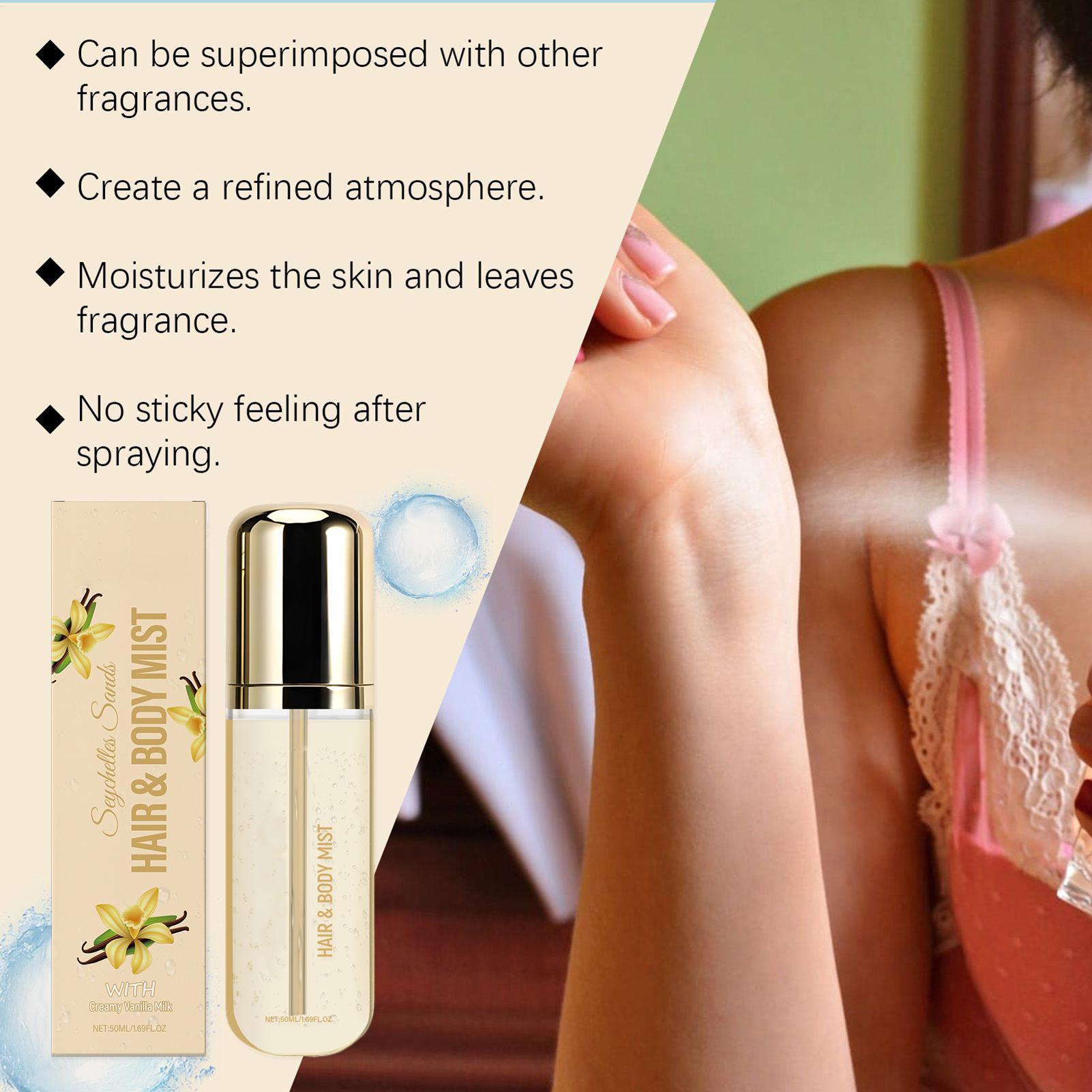 Vanille Parfum Aanhoudende Sky - Perfume Fragrance Hair Spray recensie en prijs